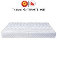 HLTBEMNN00027-4 Thaibull ที่นอน PE เบาะเตียงนอน พับได้ 2 ตอน เบาะรองพื้น Topper ขนาด 3.5 ฟุต หนา 8 นิ้ว รุ่น TNRMT8-105 (หุ้มด้วยผ้า)