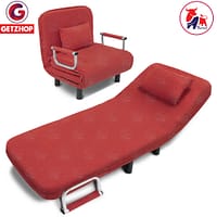 HLCBEMNN00027RL-4-1.jpg Thaibull รุ่น RL832-80 โซฟาเบด เตียงนอน โซฟานั่งและเตียงนอน Sofa bed 3IN1 ขนาด 190x75x25 cm. (สีแดง)