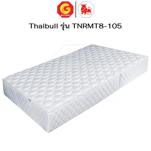 HLTBEMNN00027-3 Thaibull ที่นอน PE เบาะเตียงนอน พับได้ 2 ตอน เบาะรองพื้น Topper ขนาด 3.5 ฟุต หนา 8 นิ้ว รุ่น TNRMT8-105 (พับไม่เท่ากัน)