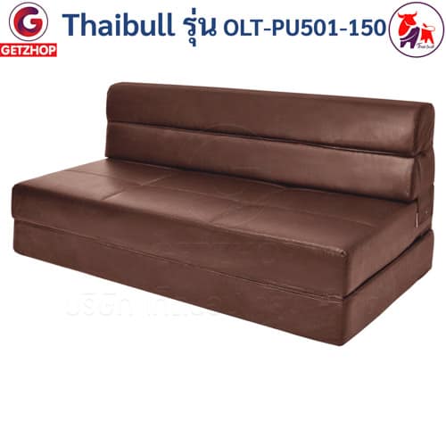 HLCBEMNN00191CD-7 Thaibull โซฟา โซฟาหนังปรับระดับนอน โซฟาที่นอน เตียง โซฟาญี่ปุ่น โซฟาเบด Sofabed รุ่น OLTPU501-150